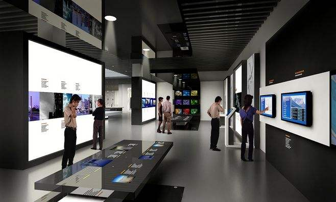 数字展厅是现代展示设计的应用