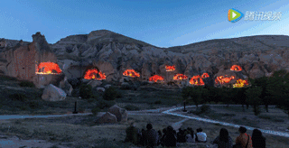土耳其文化观光局打造火山岩3D Mapping秀